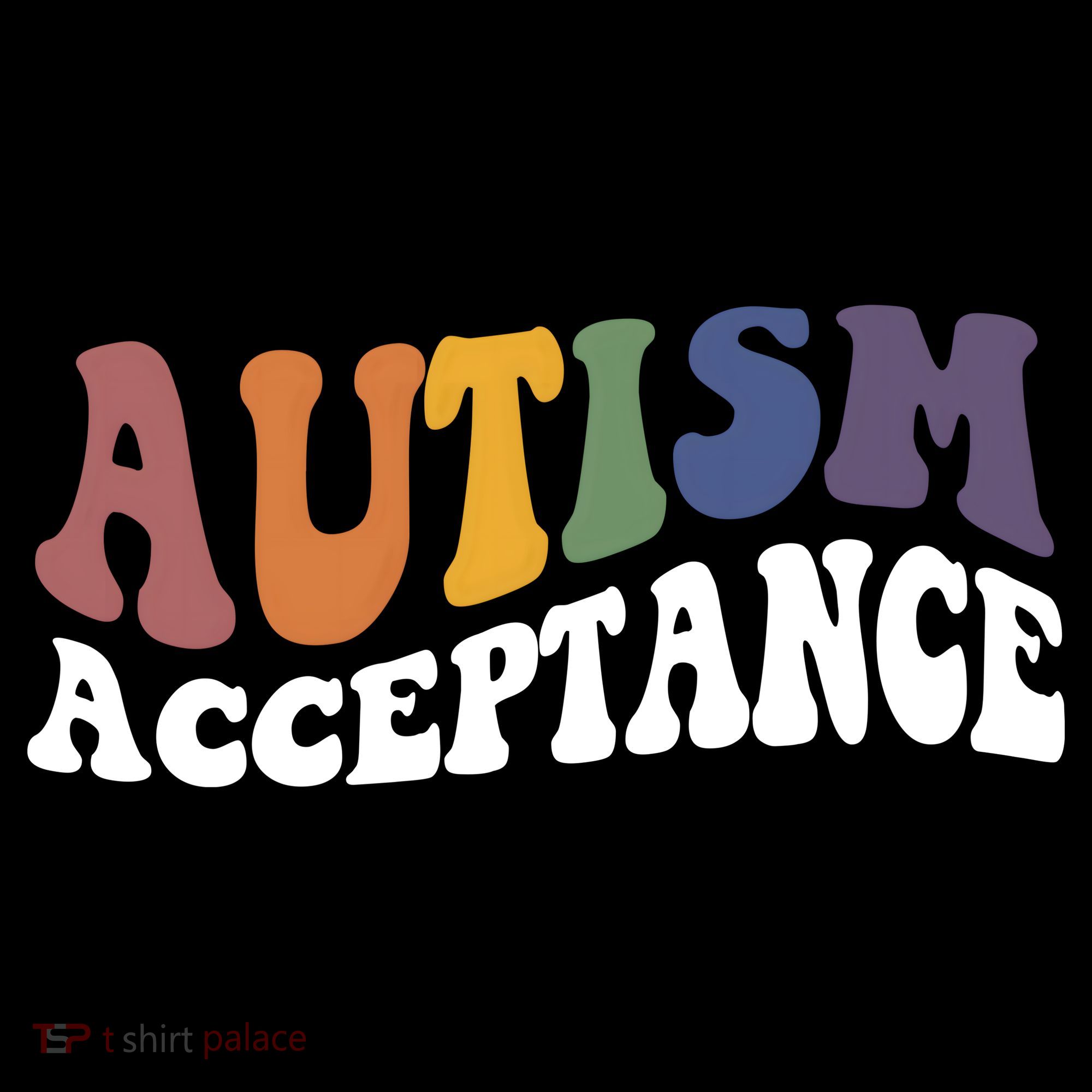 Autism Awareness Acceptance Retro Toddler Hoodie