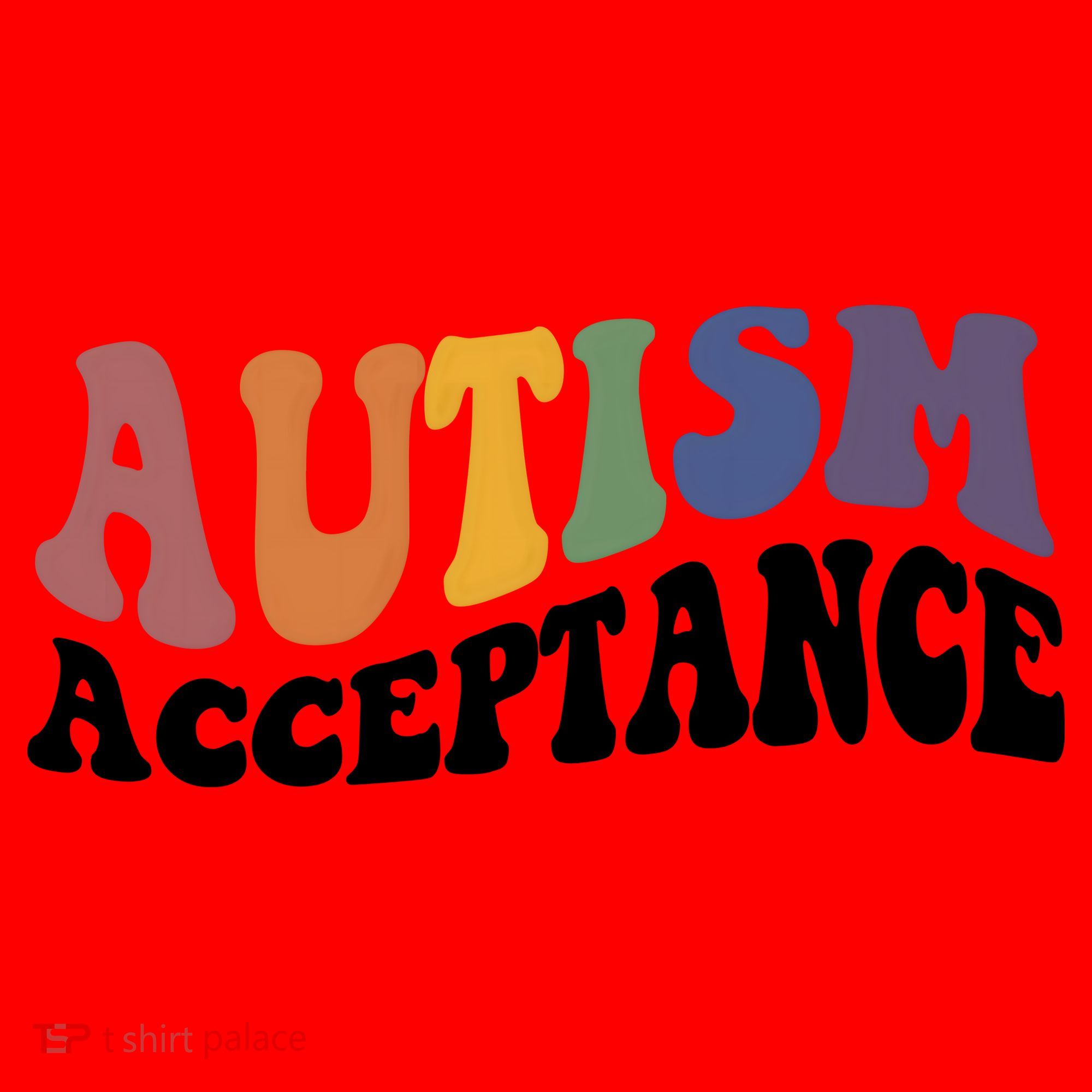 Autism Awareness Acceptance Retro Santa Hat