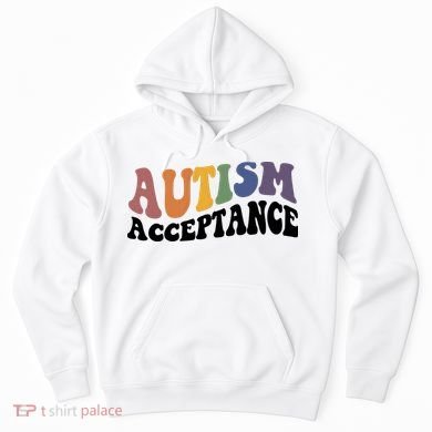 Autism Awareness Acceptance Retro Hoodie