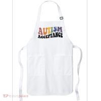 Autism Awareness Acceptance Retro Apron thumb 0