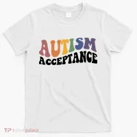 Autism Awareness Acceptance Retro T-Shirt thumb 0