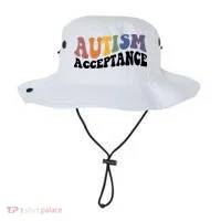 Autism Awareness Acceptance Retro Bucket Hat thumb 0