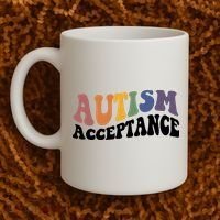 Autism Awareness Acceptance Retro Coffee Mug thumb 2