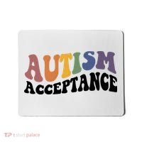 Autism Awareness Acceptance Retro Mousepad thumb 0