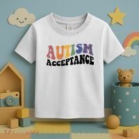 Autism Awareness Acceptance Retro Toddler T-Shirt thumb 3