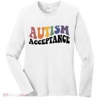 Autism Awareness Acceptance Retro Women's Long Sleeve Shirt thumb 0