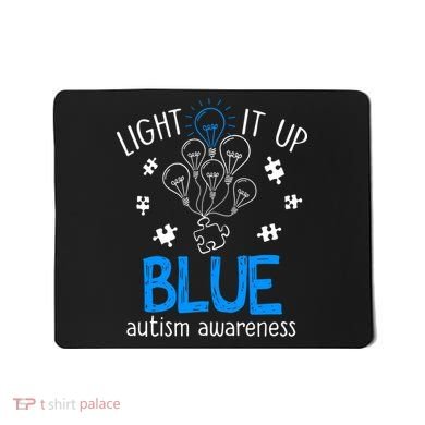 Autism Awareness Autism Support Men Mousepad