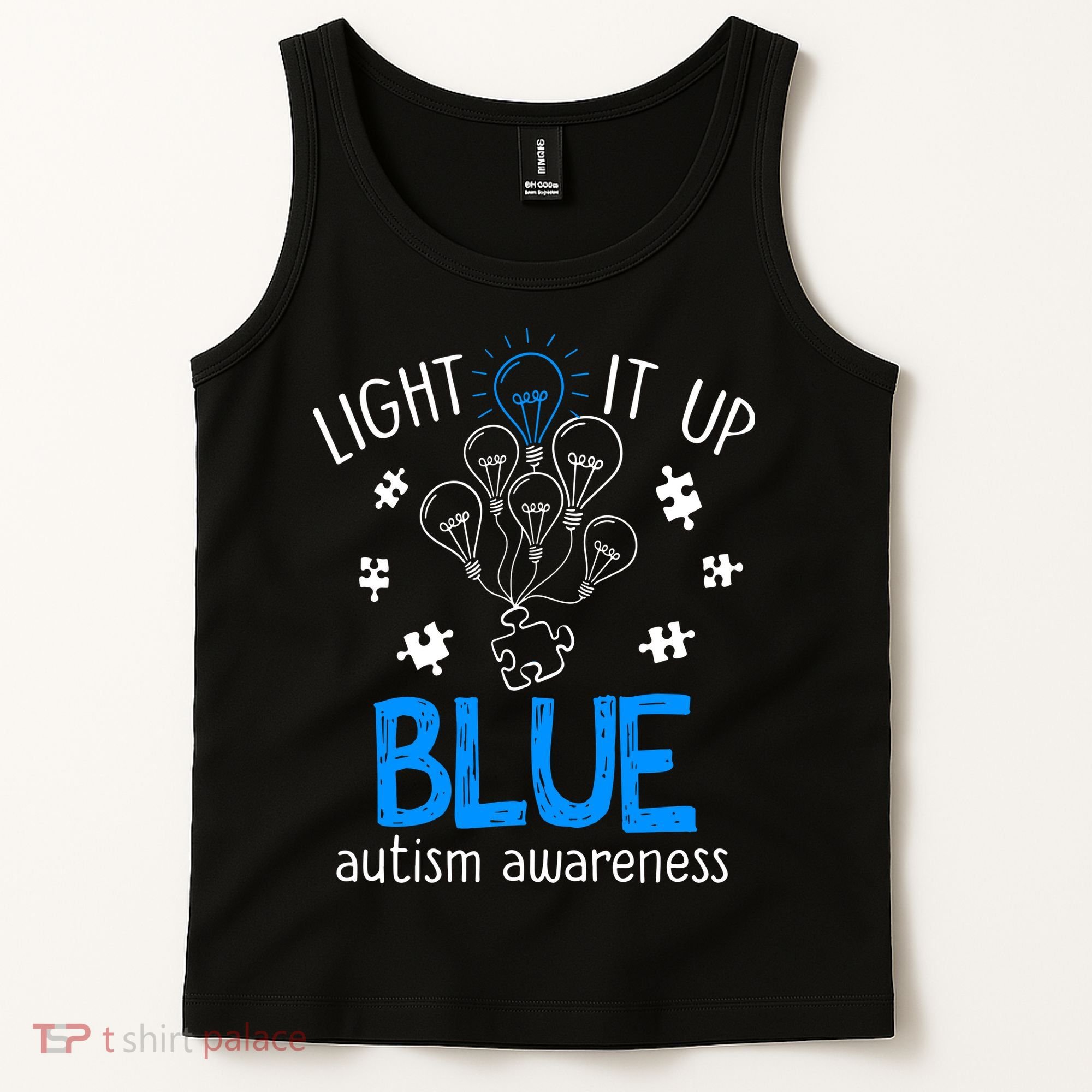 Autism Awareness Autism Support Men Tank Top
