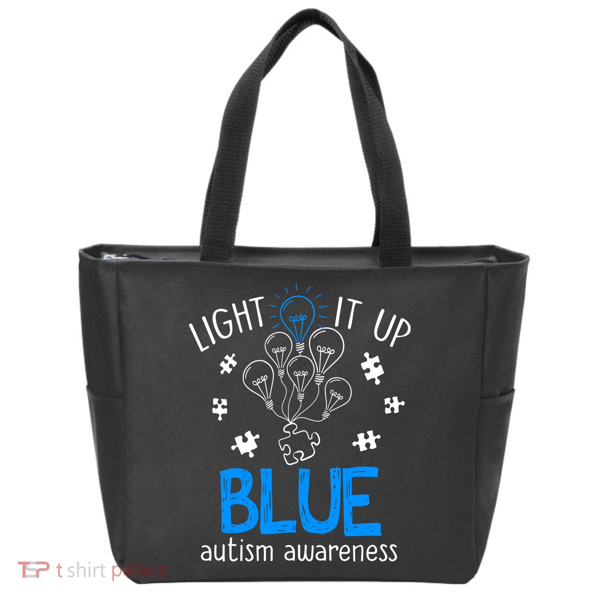 Autism Awareness Autism Support Men Tote Bag