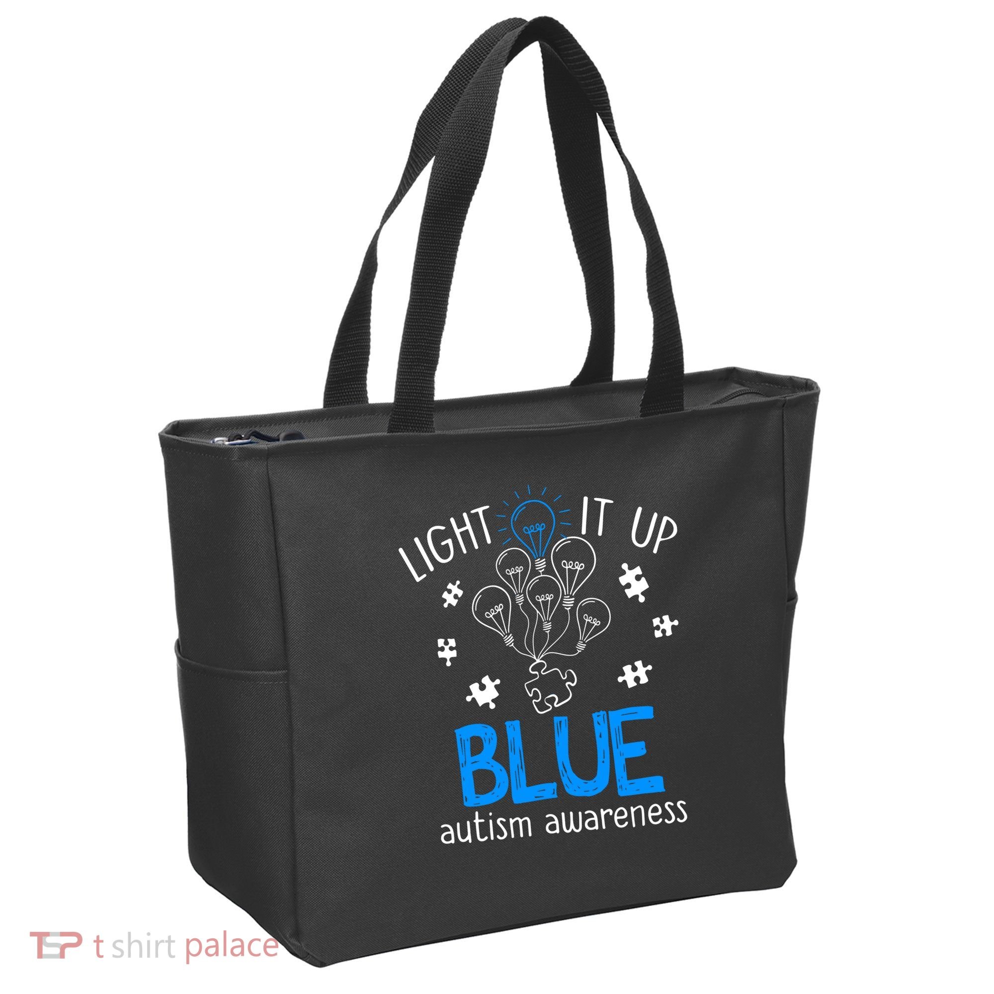 Autism Awareness Autism Support Men Tote Bag