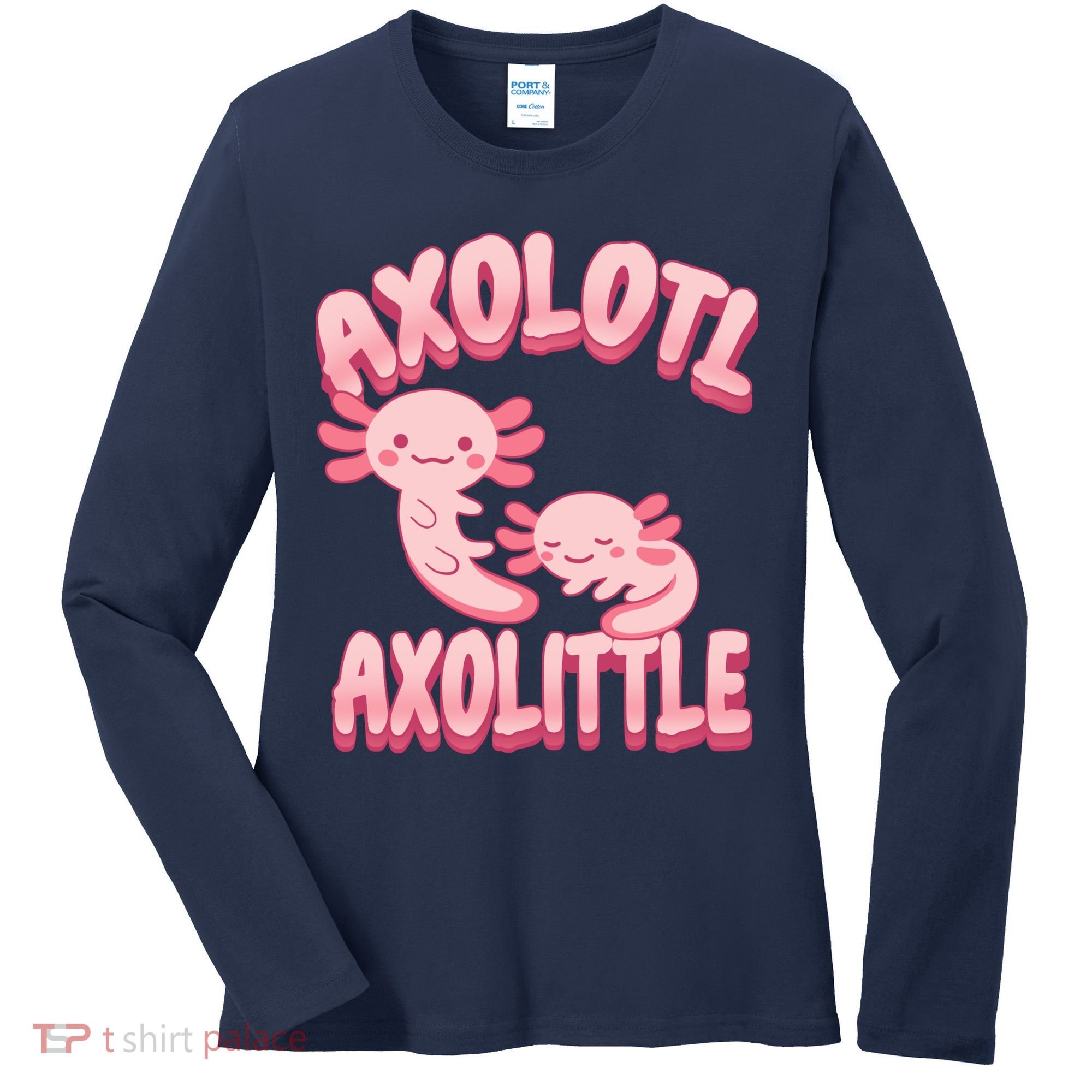 Axolotl Axolittle Women's Long Sleeve Shirt