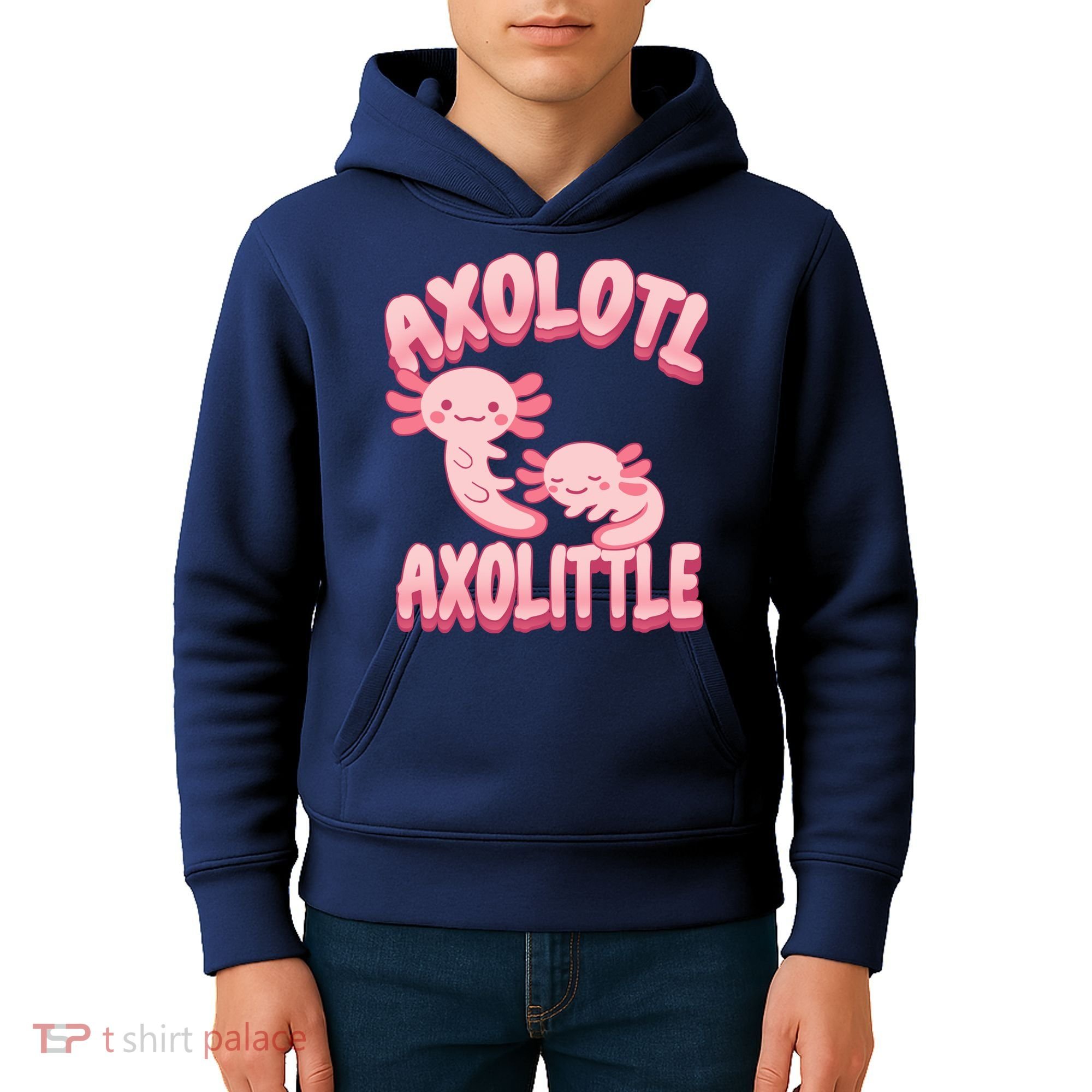 Axolotl Axolittle Kids Hoodie