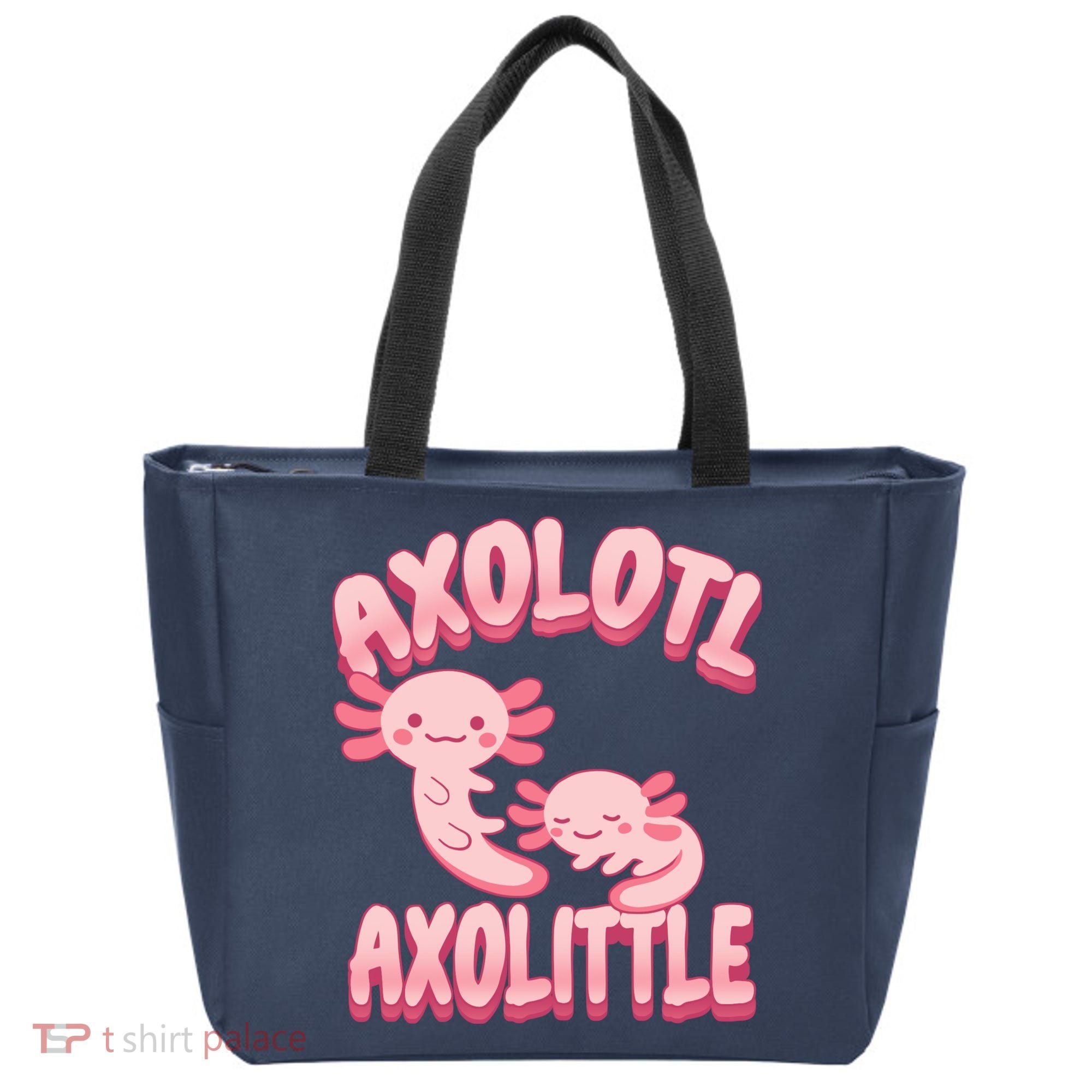 Axolotl Axolittle Tote Bag