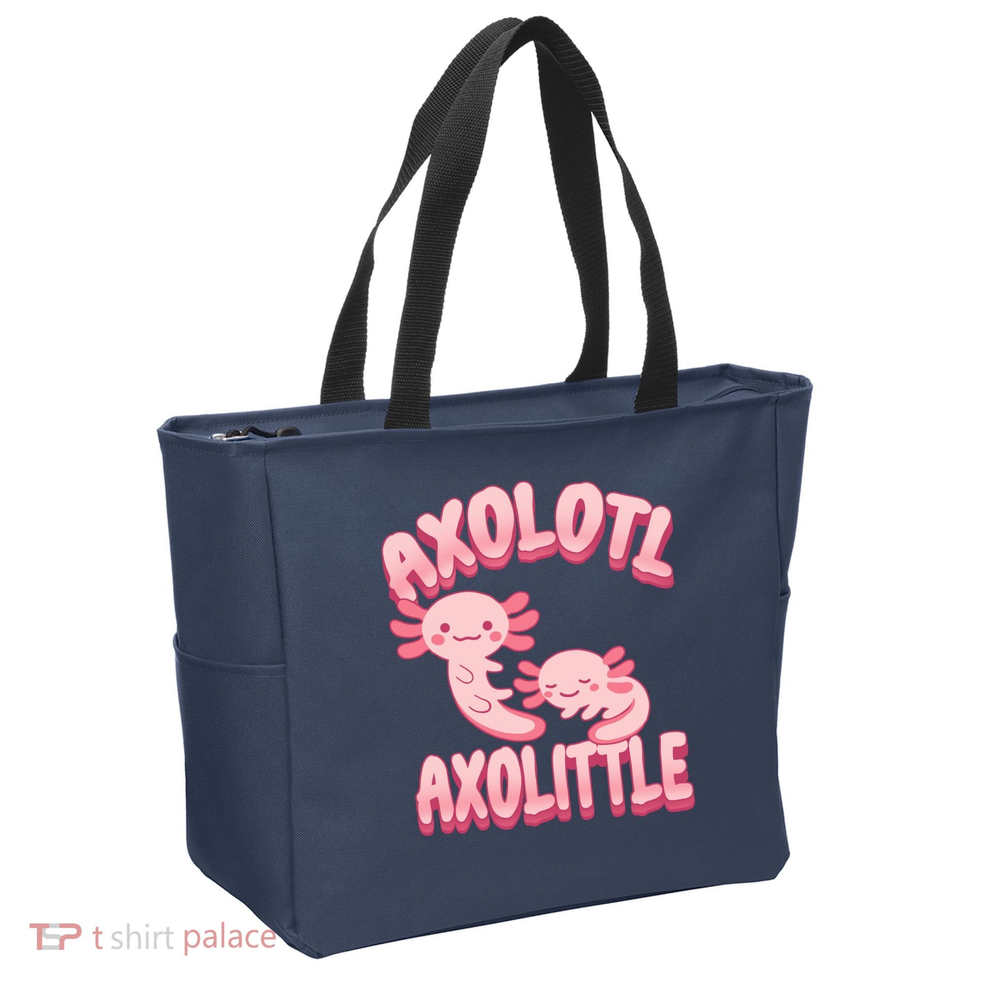 Axolotl Axolittle Tote Bag