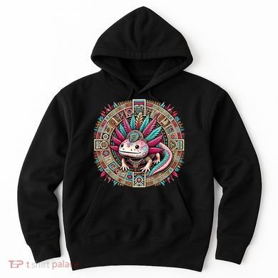 Aztec Axolotl Art Mexican Hoodie