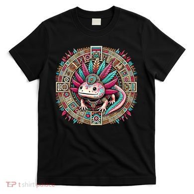 Aztec Axolotl Art Mexican T-Shirt