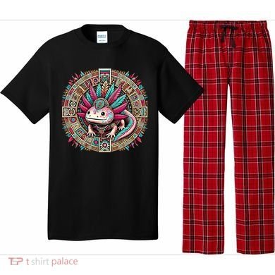 Aztec Axolotl Art Mexican Pajama Set