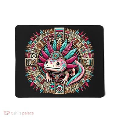 Aztec Axolotl Art Mexican Mousepad