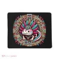 Aztec Axolotl Art Mexican Mousepad thumb 0