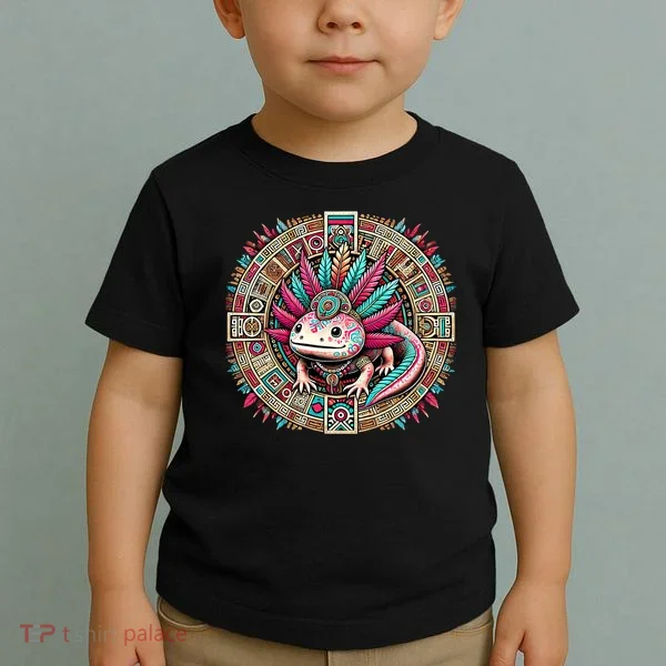 Aztec Axolotl Art Mexican Toddler T-Shirt