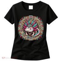 Aztec Axolotl Art Mexican Women's T-Shirt thumb 0