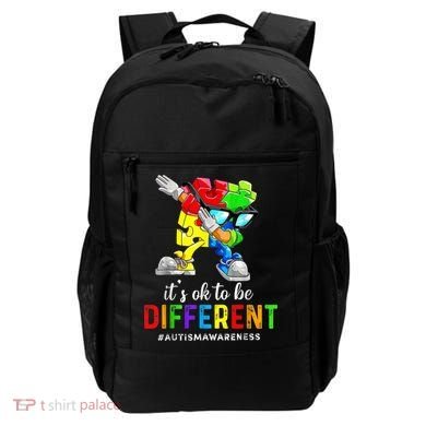 Autism Awareness Acceptance Kid Boy Its Ok To Be Different Backpack