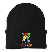 Autism Awareness Acceptance Kid Boy Its Ok To Be Different Beanie thumb 0