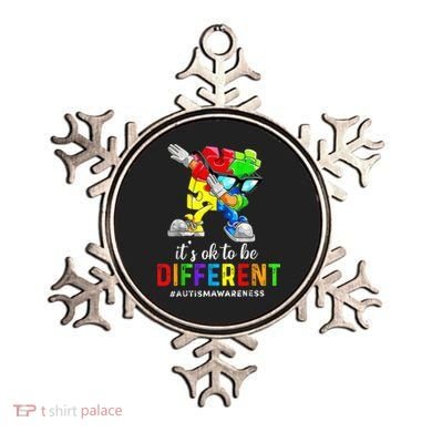Autism Awareness Acceptance Kid Boy Its Ok To Be Different Ornament