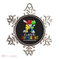 Autism Awareness Acceptance Kid Boy Its Ok To Be Different Ornament thumb 0