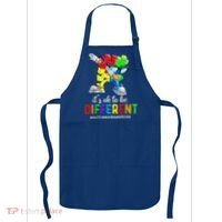 Autism Awareness Acceptance Kid Boy Its Ok To Be Different Apron thumb 0
