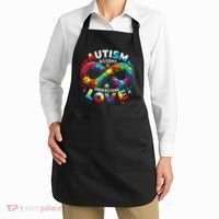 Autism Awareness Accept Understand Love Asd Support Autistic Apron thumb 2