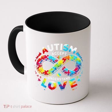 Autism Awareness Accept Understand Love Asd Support Autistic Coffee Mug