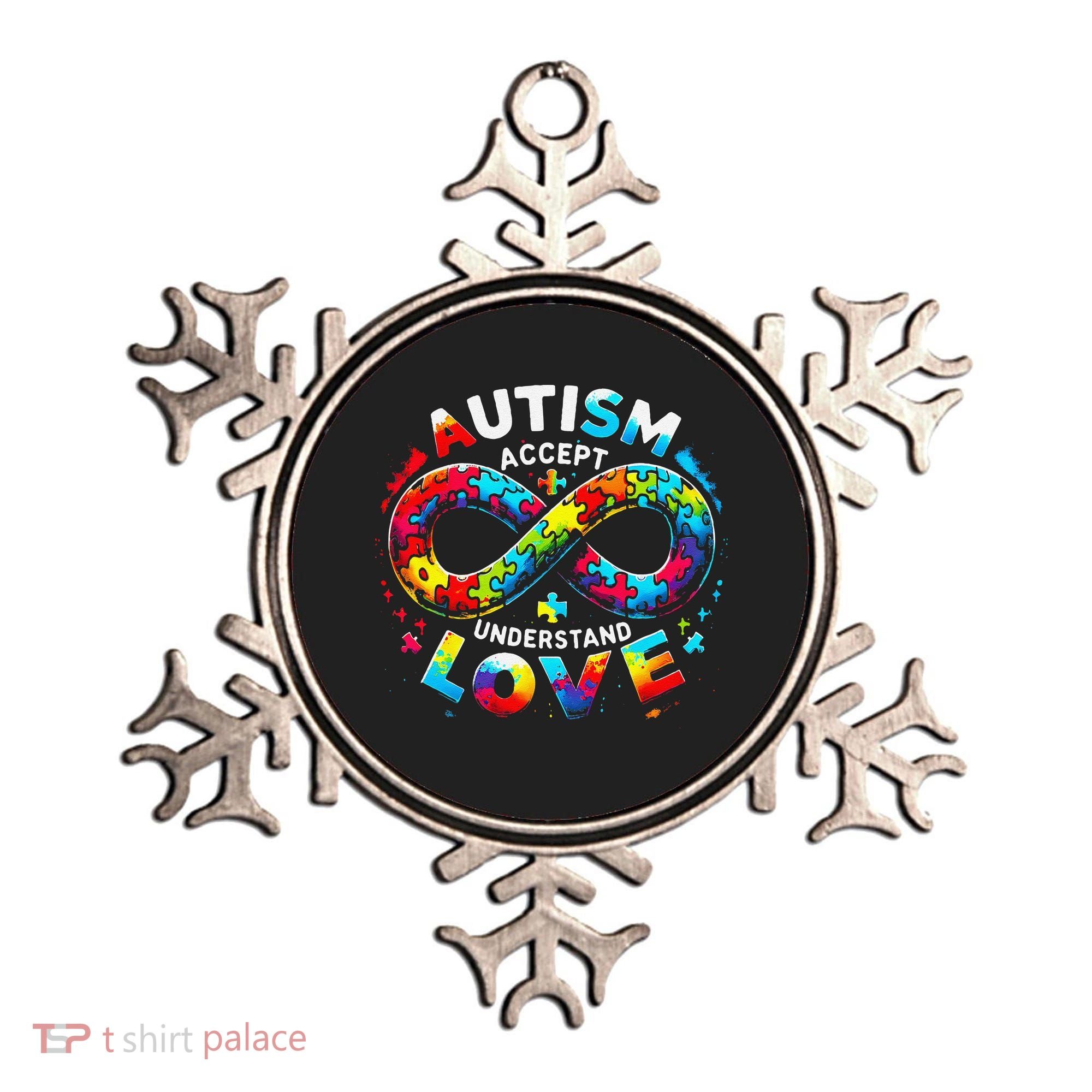 Autism Awareness Accept Understand Love Asd Support Autistic Ornament