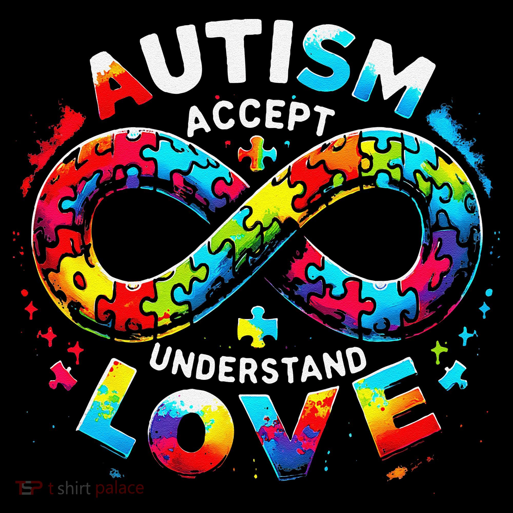 Autism Awareness Accept Understand Love Asd Support Autistic Ornament
