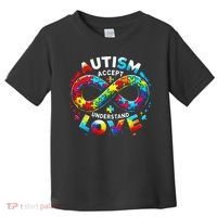Autism Awareness Accept Understand Love Asd Support Autistic Toddler T-Shirt thumb 0