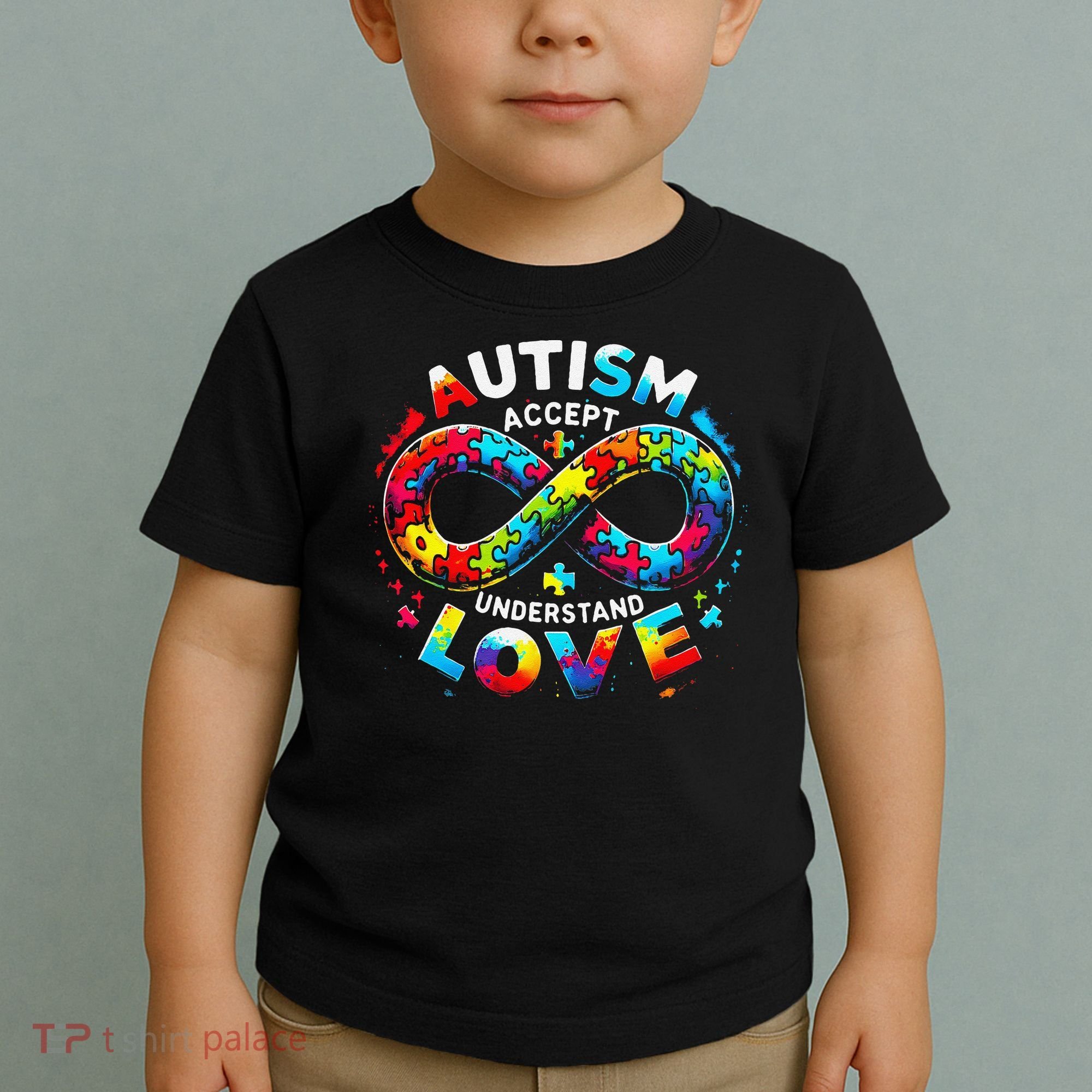 Autism Awareness Accept Understand Love Asd Support Autistic Toddler T-Shirt