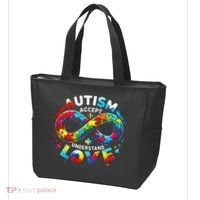 Autism Awareness Accept Understand Love Asd Support Autistic Tote Bag thumb 3