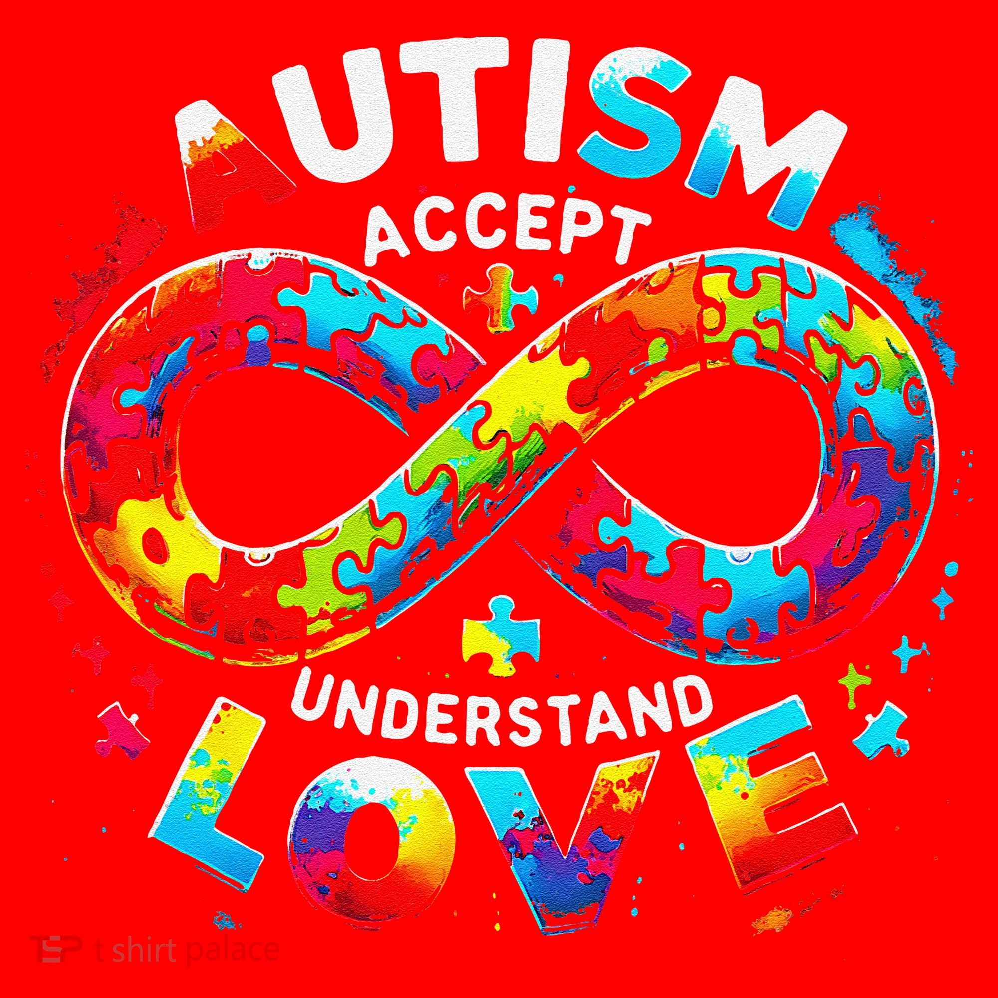 Autism Awareness Accept Understand Love Asd Support Autistic Santa Hat