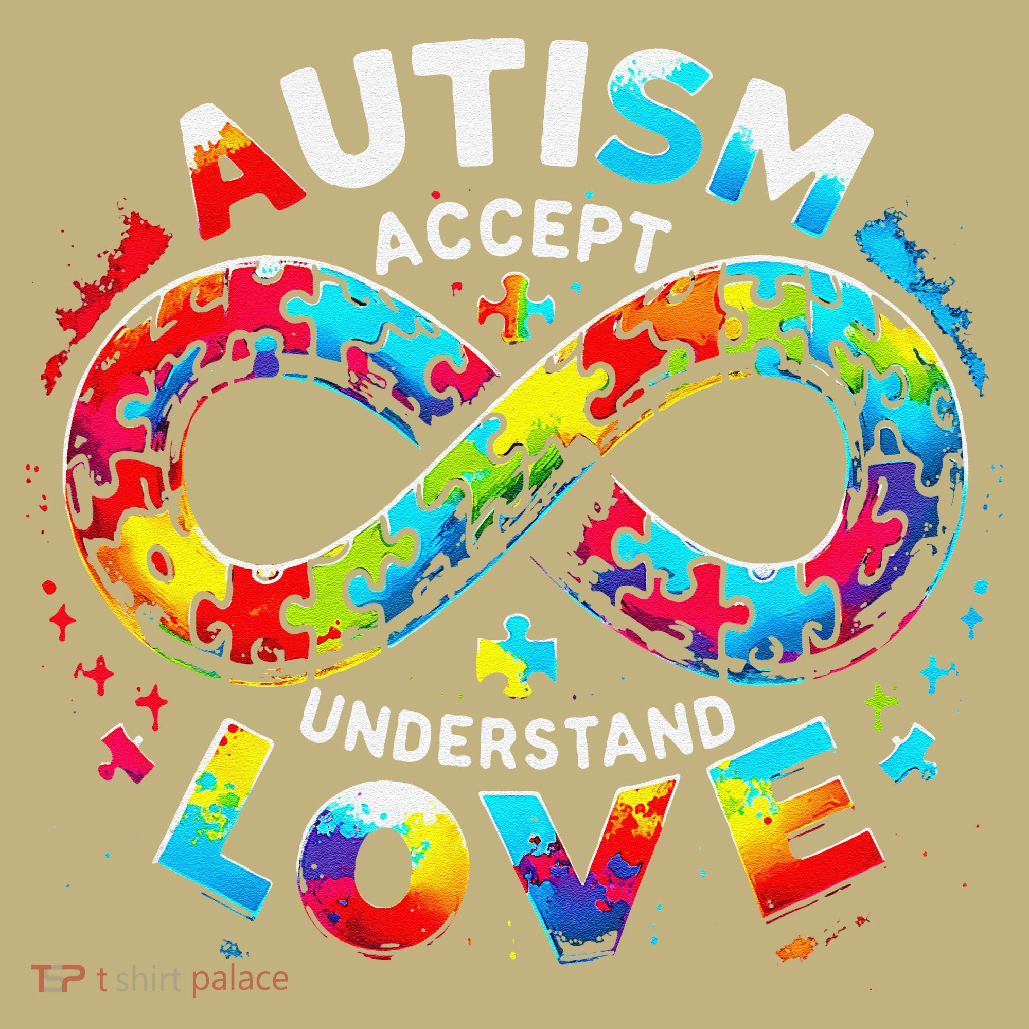 Autism Awareness Accept Understand Love Asd Support Autistic Hoodie