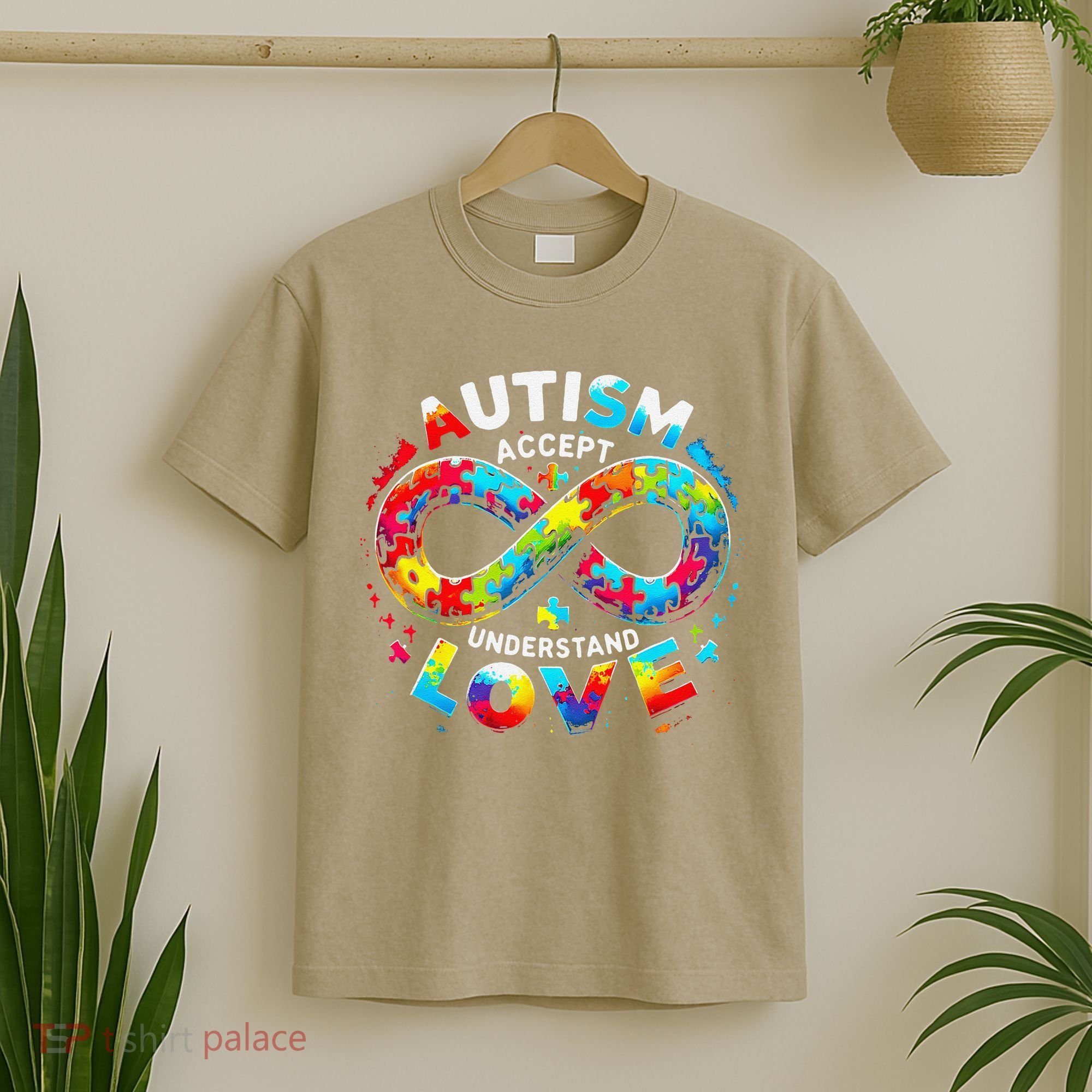 Autism Awareness Accept Understand Love Asd Support Autistic T-Shirt