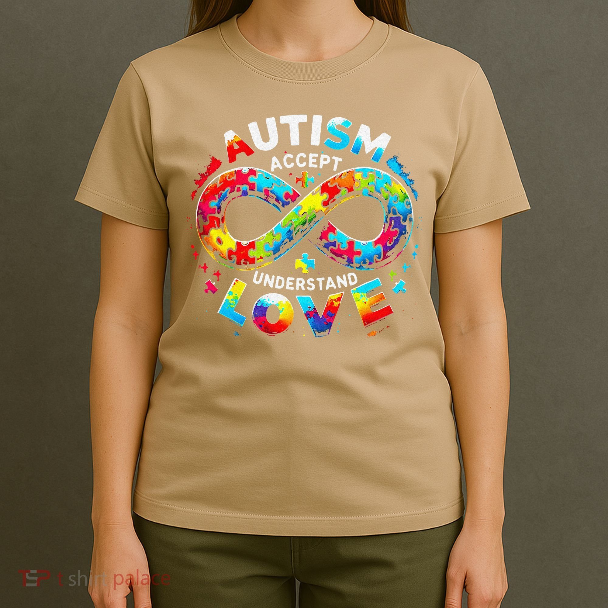Autism Awareness Accept Understand Love Asd Support Autistic T-Shirt