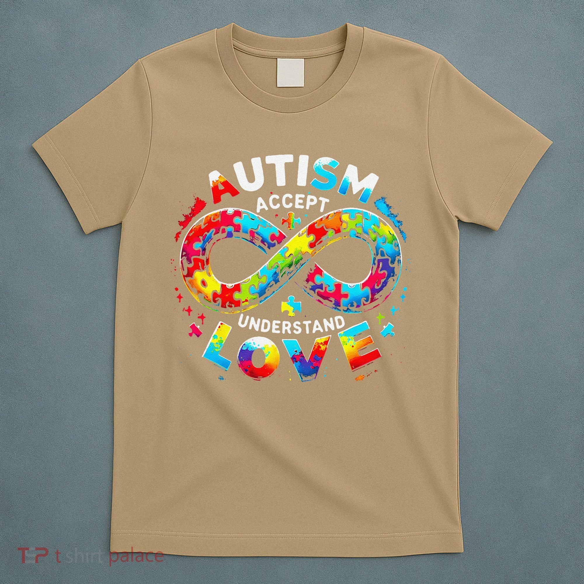 Autism Awareness Accept Understand Love Asd Support Autistic T-Shirt