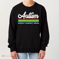 Autism Awareness Acceptance Advocacy Autism Awareness Month Great Gift Women's Sweatshirt thumb 0