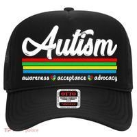 Autism Awareness Acceptance Advocacy Autism Awareness Month Great Gift Hat thumb 0