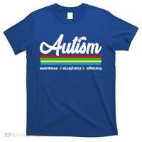 Autism Awareness Acceptance Advocacy Autism Awareness Month Great Gift T-Shirt thumb 0