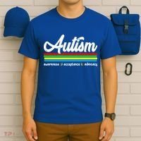 Autism Awareness Acceptance Advocacy Autism Awareness Month Great Gift T-Shirt thumb 6