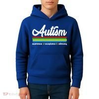 Autism Awareness Acceptance Advocacy Autism Awareness Month Great Gift Kids Hoodie thumb 4