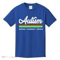Autism Awareness Acceptance Advocacy Autism Awareness Month Great Gift Kids T-Shirt thumb 0