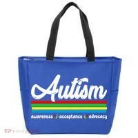Autism Awareness Acceptance Advocacy Autism Awareness Month Great Gift Tote Bag thumb 0