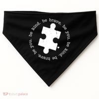 Autism Awareness Be You Quote USA-Made Doggie Bandana thumb 0